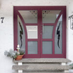 Designhaustür aus Aluminium mit Designglas in 71088 Holzgerlingen